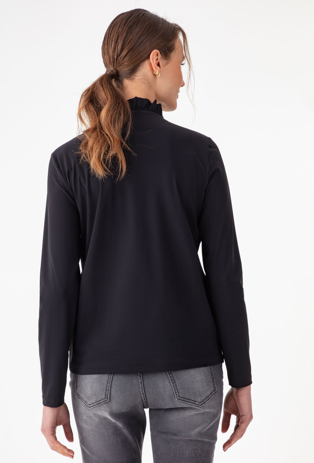 Top Jill noir en jersey technique 3