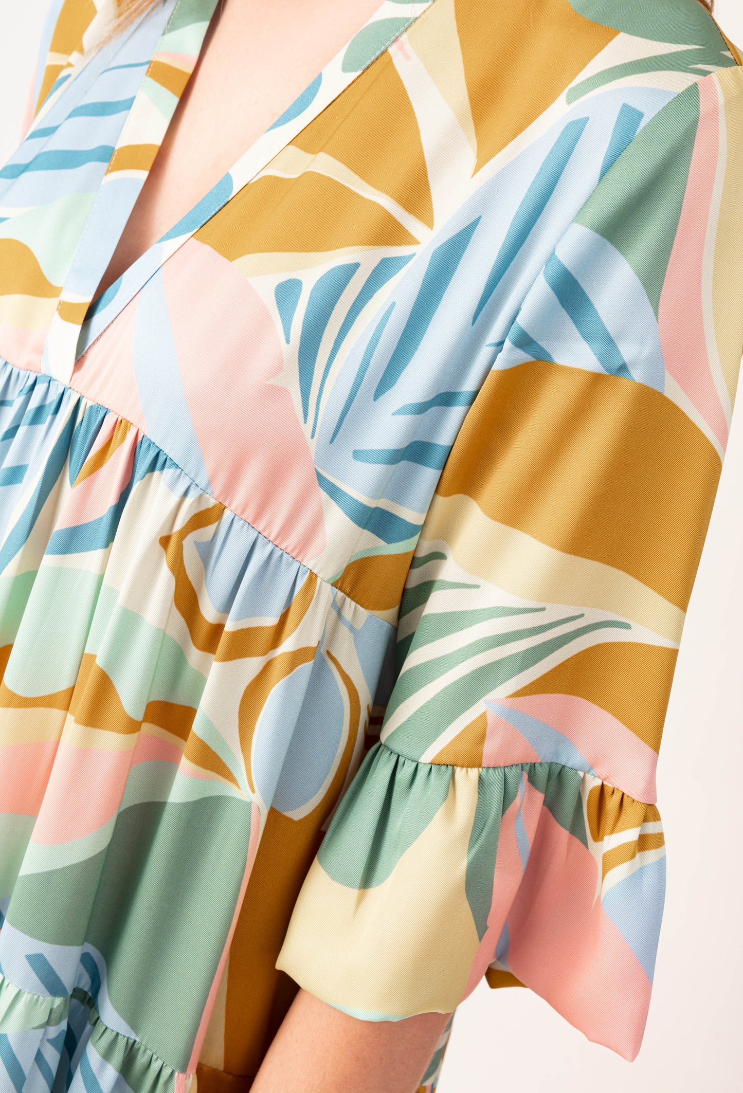 Robe longue Martina imprimée 3