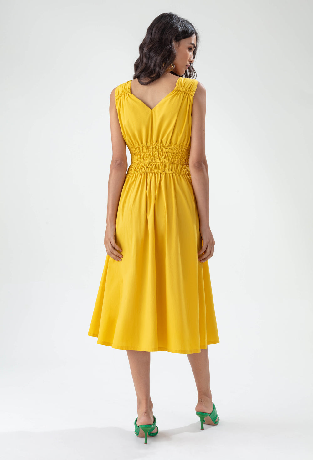 Robe Utopie safran 3