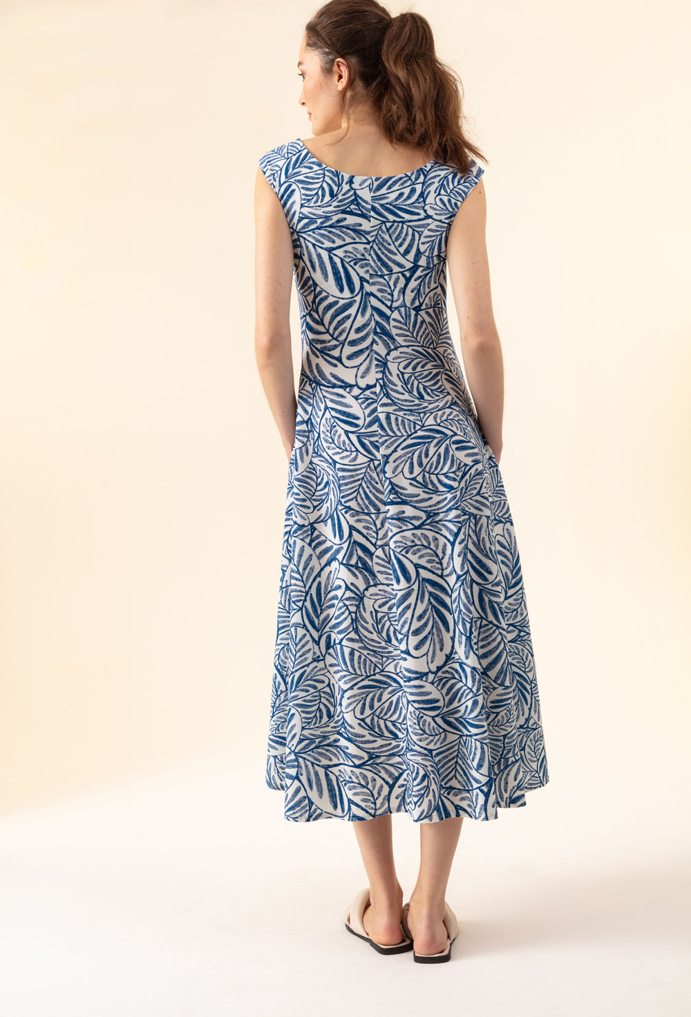 Robe Ecume imprimé fleuri 3
