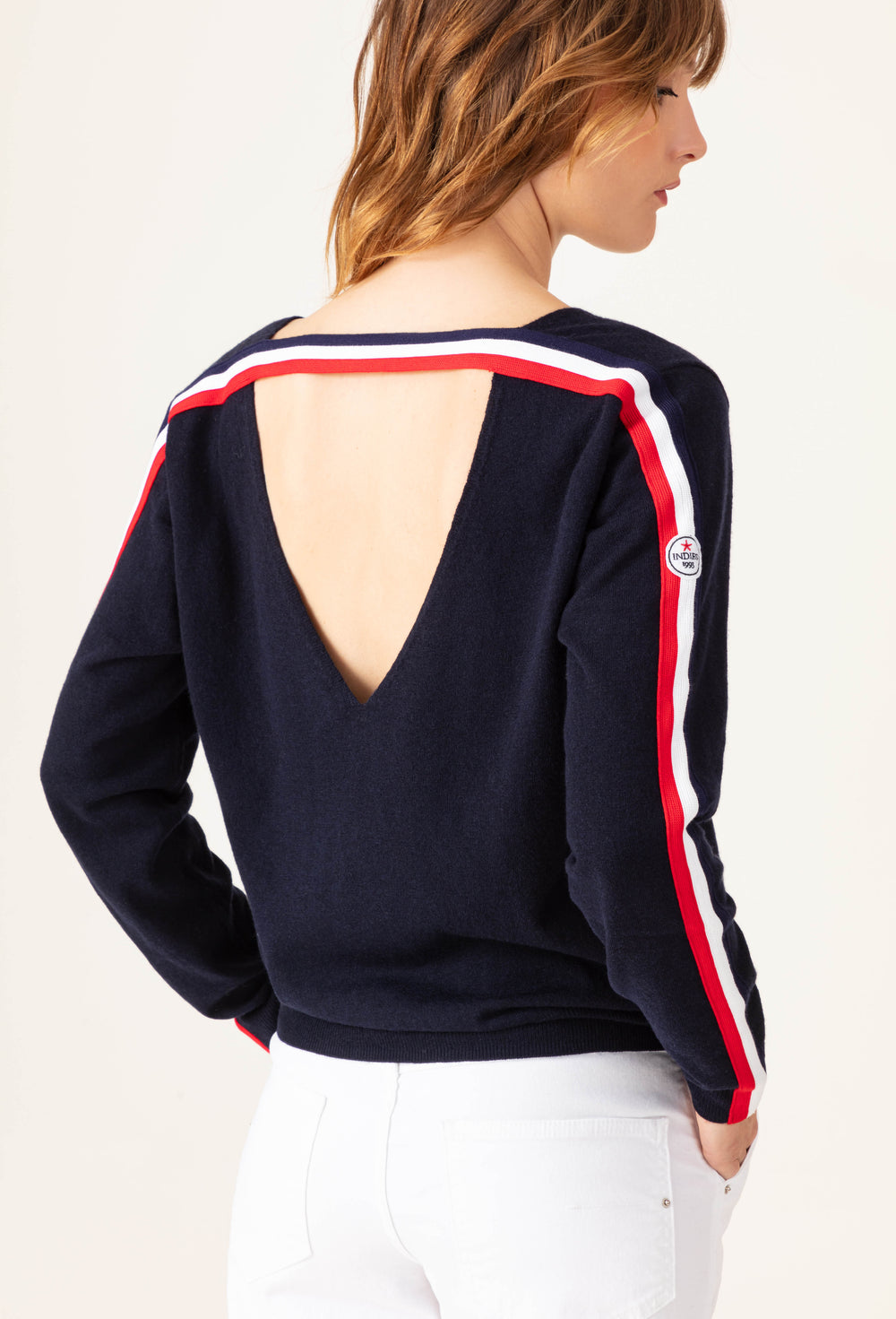 Pull Ben marine en laine 2