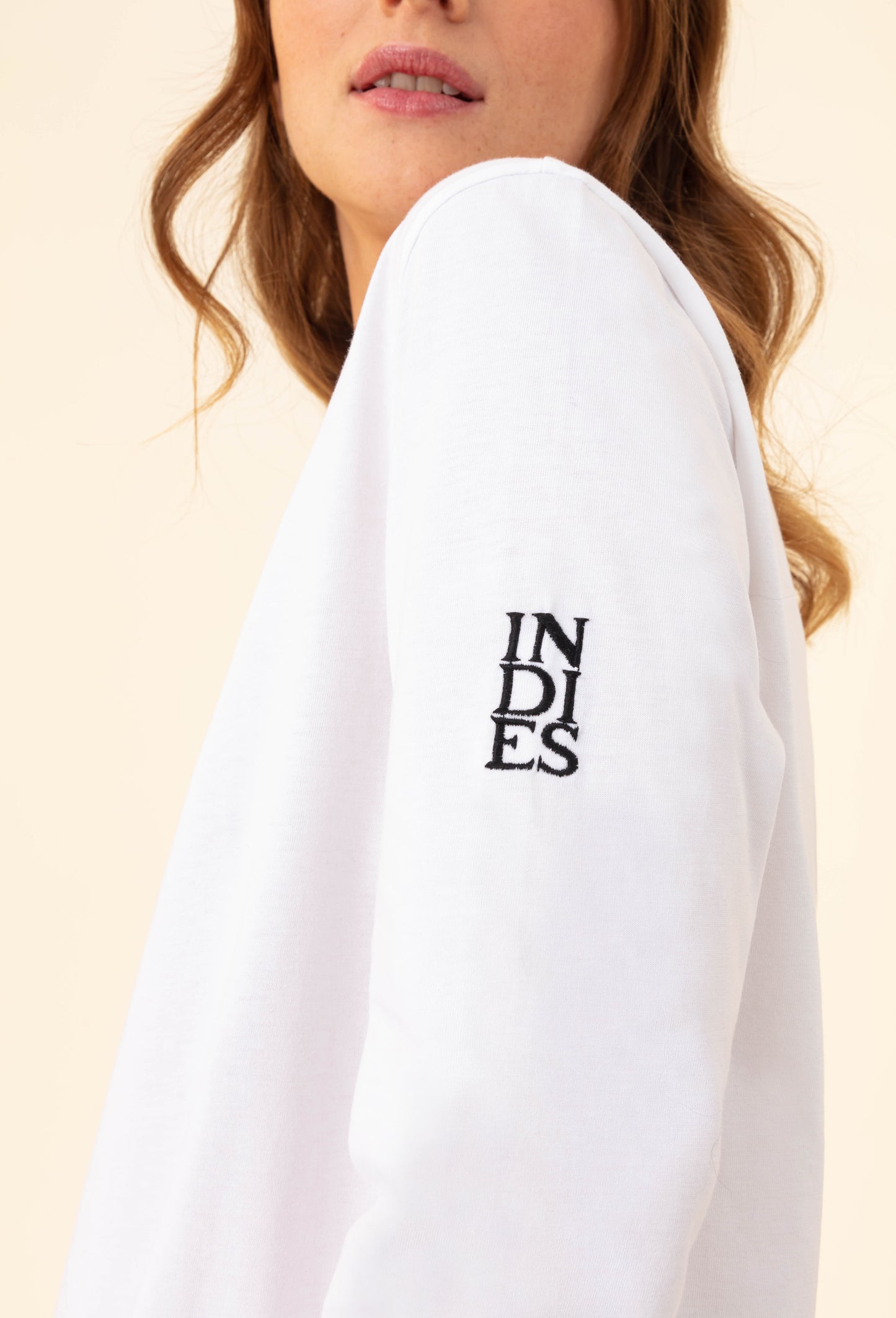 Tee-shirt Serenade en coton blanc 3