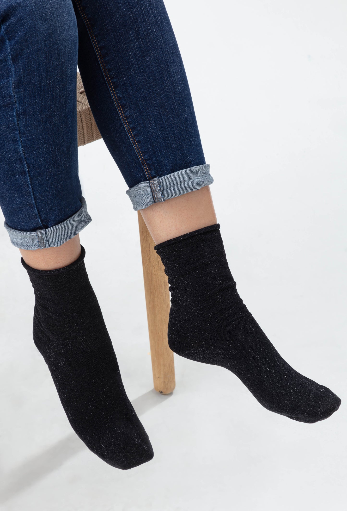 Socquettes Glam noires 1