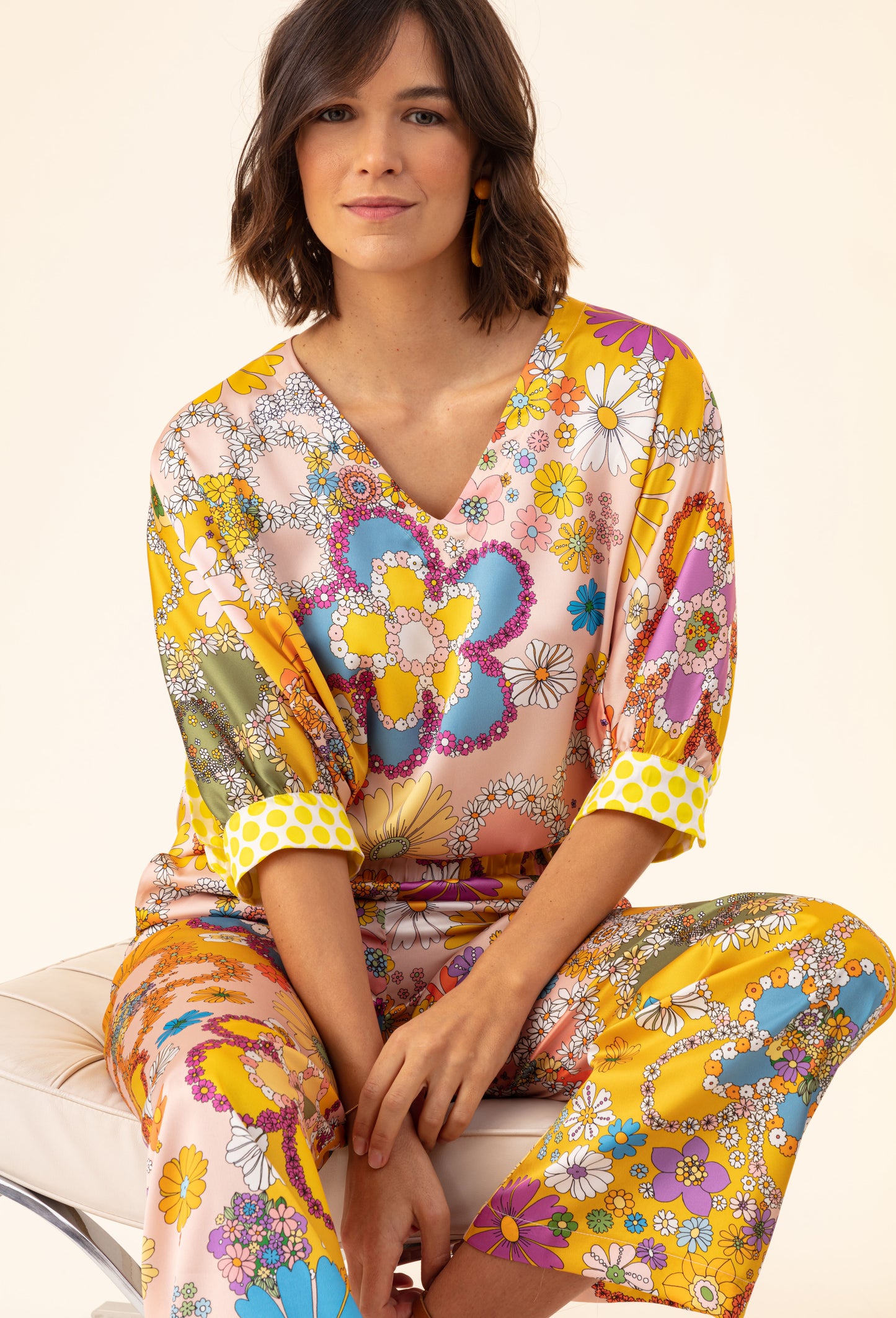 Blouse Erine imprimé fleuri 4