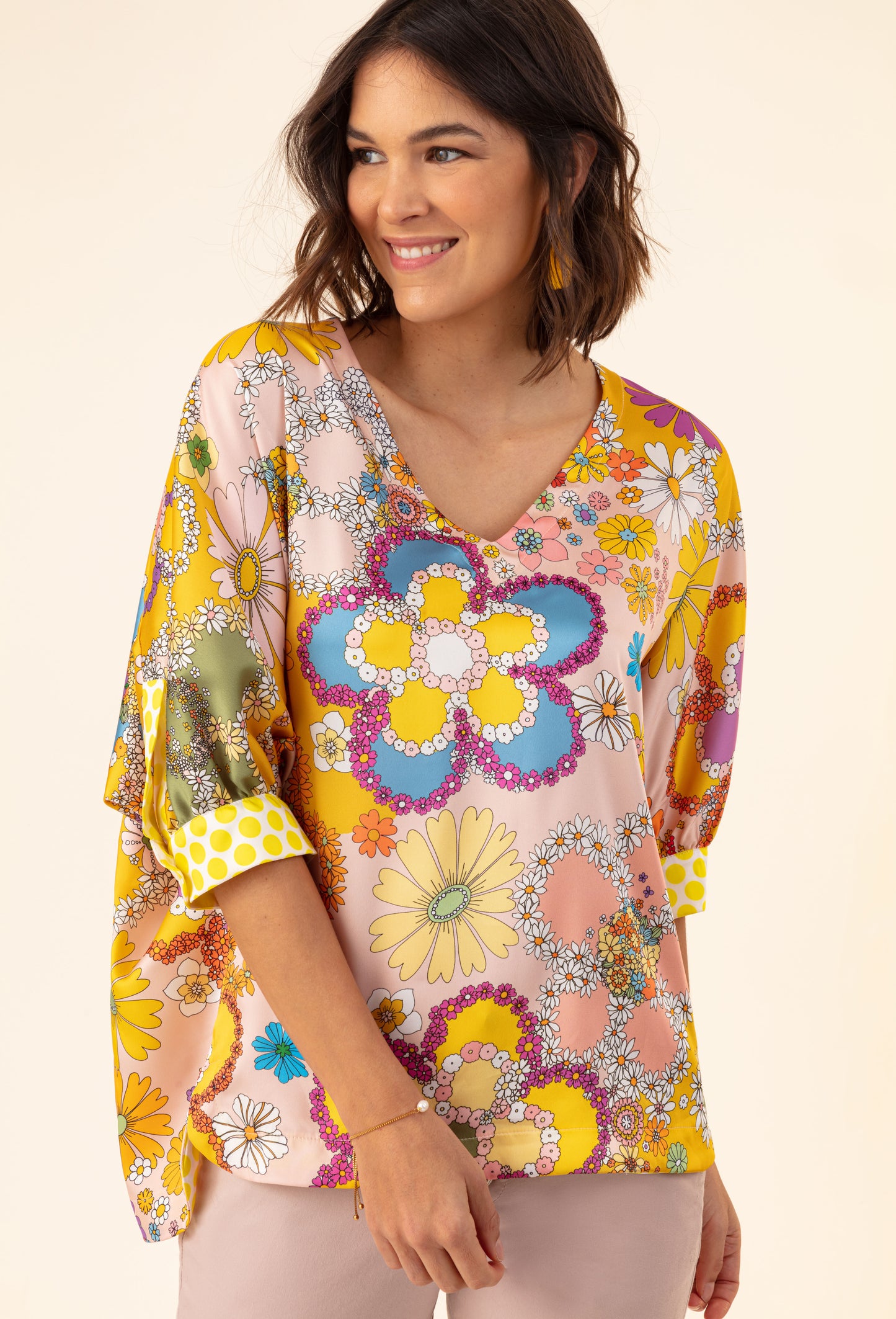 Blouse Erine imprimé fleuri 1