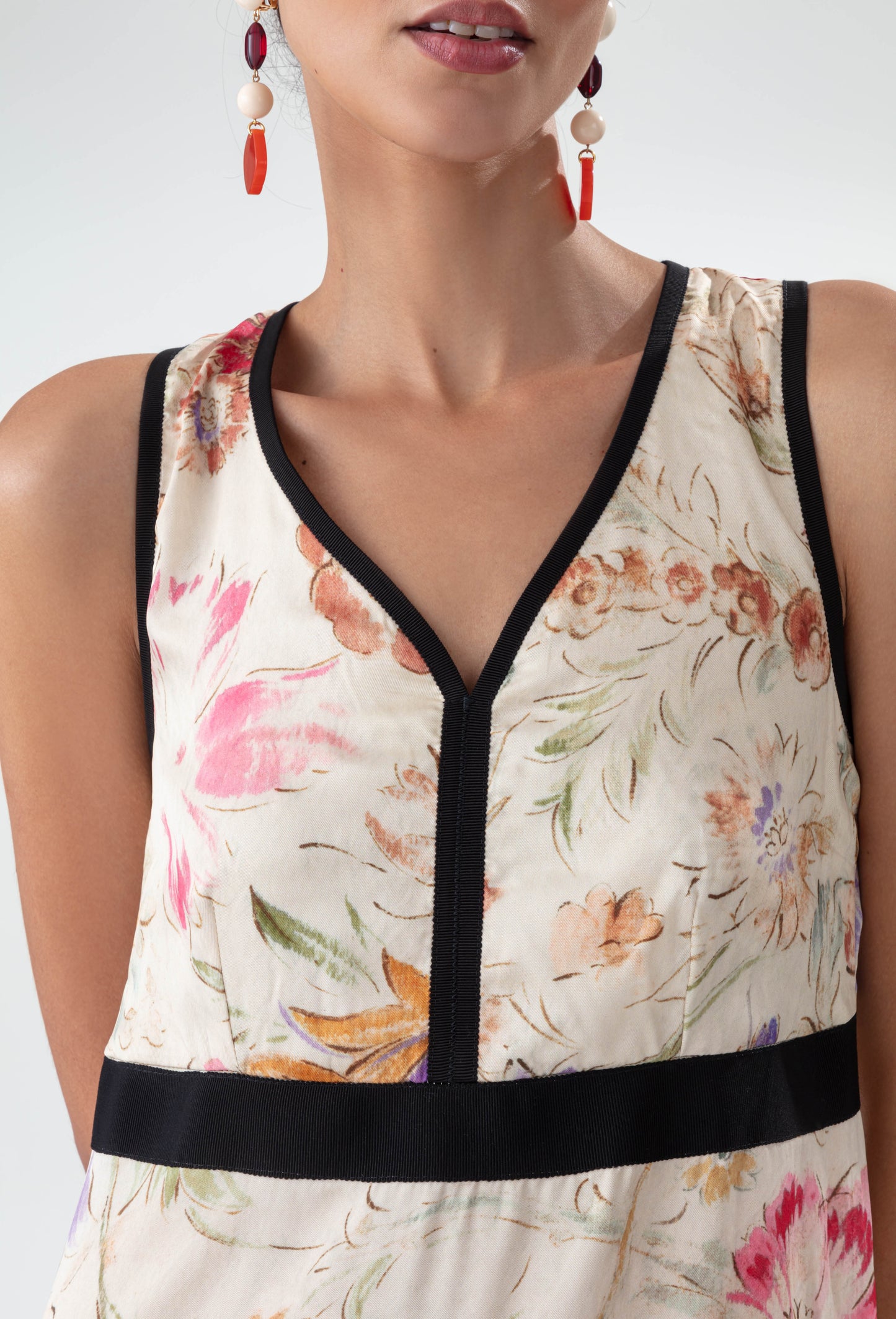 Robe Tundra imprimé papyrus 2