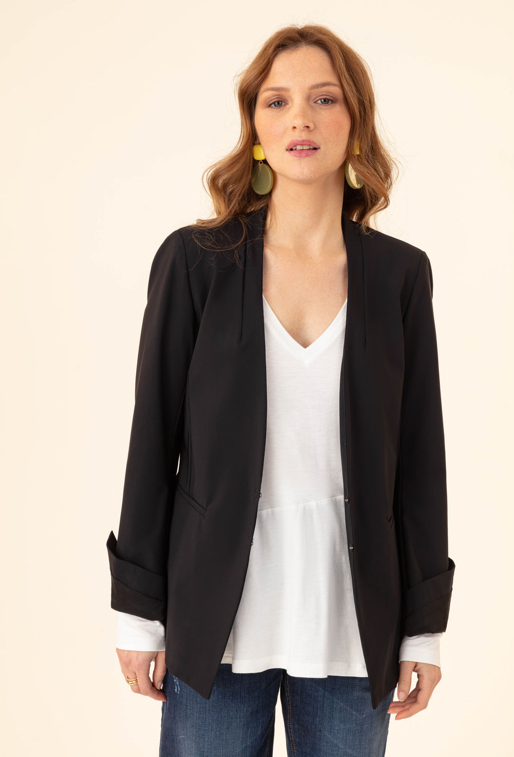 Veste Chouchou noire en jersey technique 1