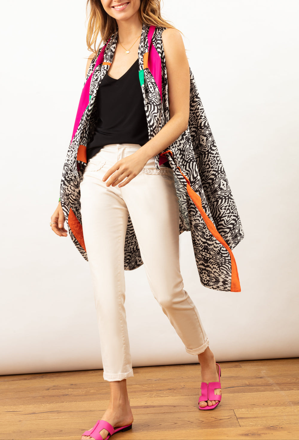 Gilet Justine imprimé 3