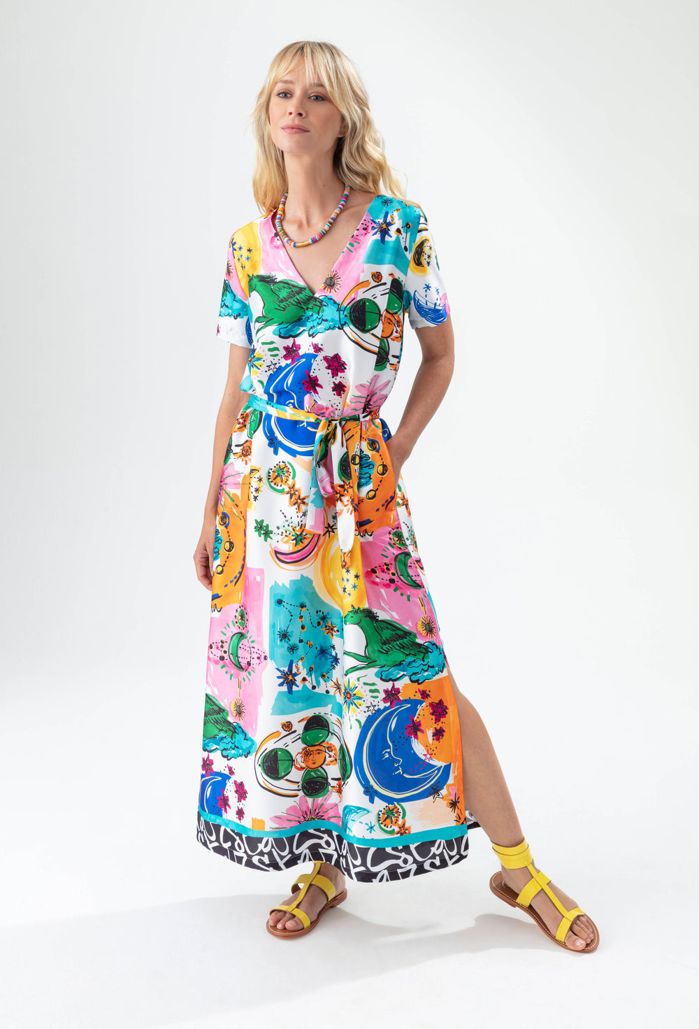 Robe Fusée imprimé astral 4