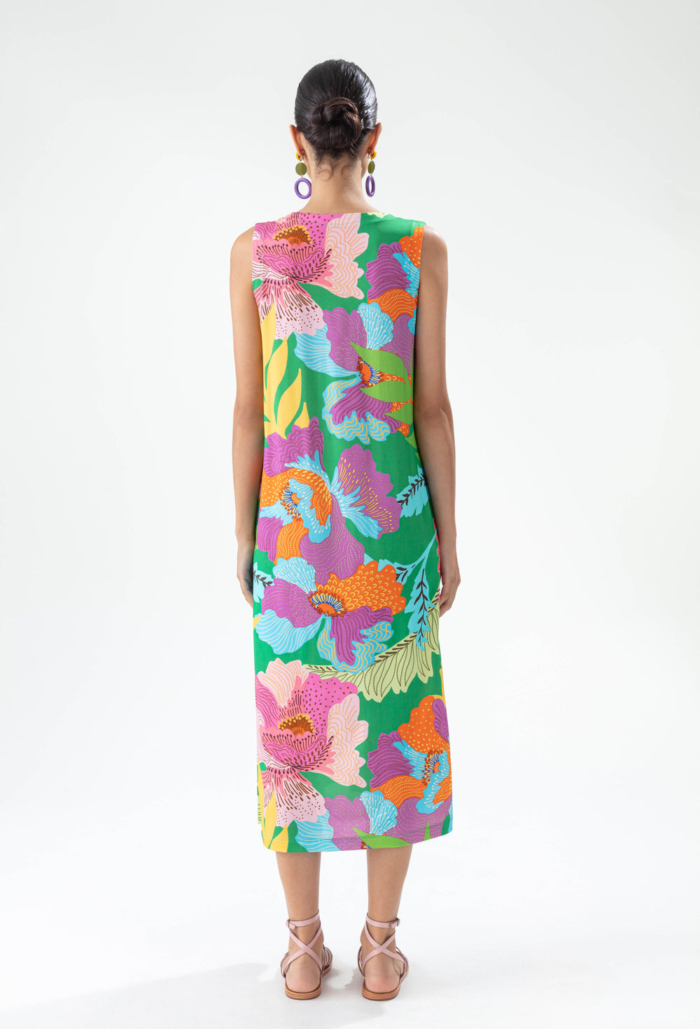 Robe Prisme imprimé colors flowers 3
