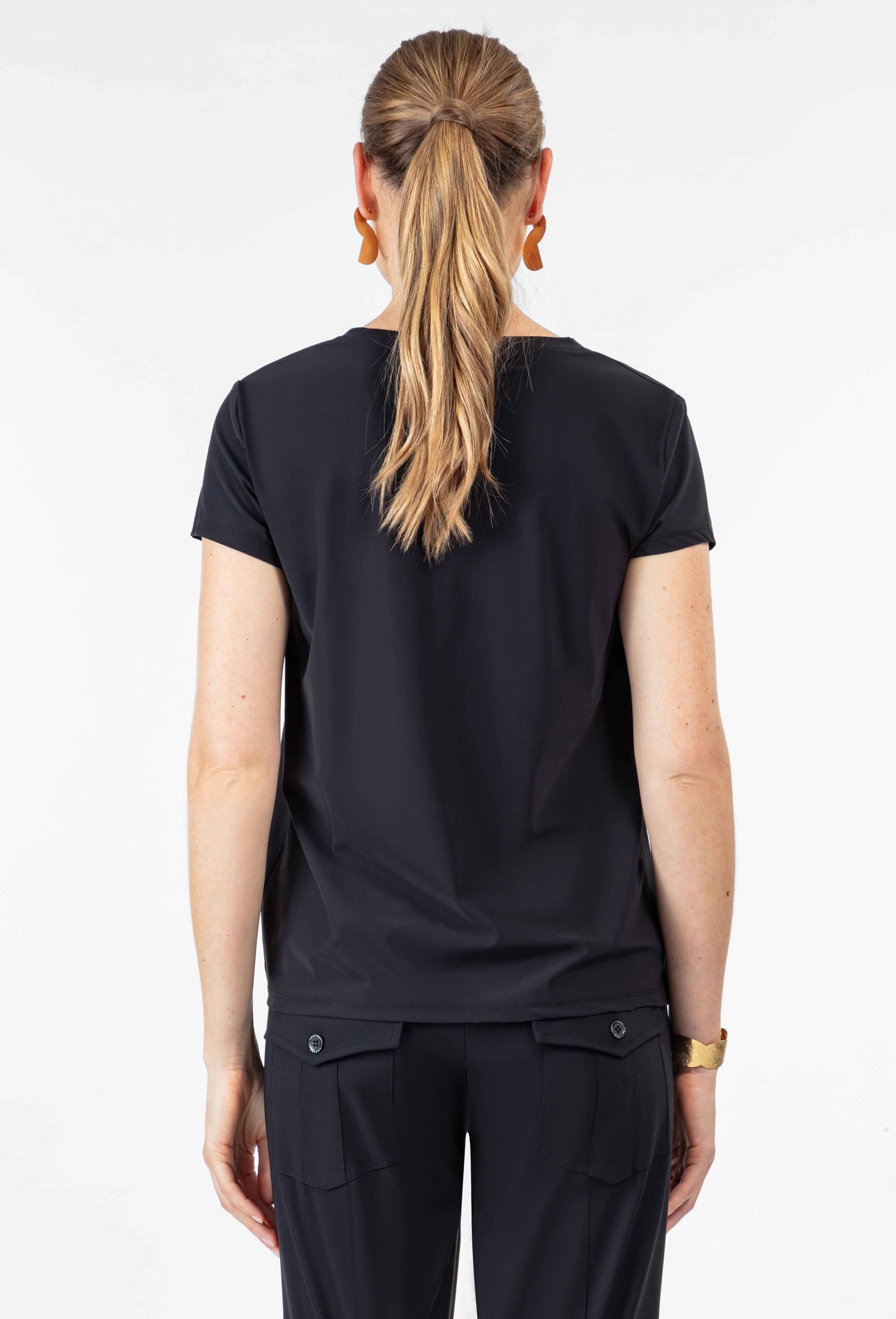 Tee-shirt Linda Noir Jersey Technique 3