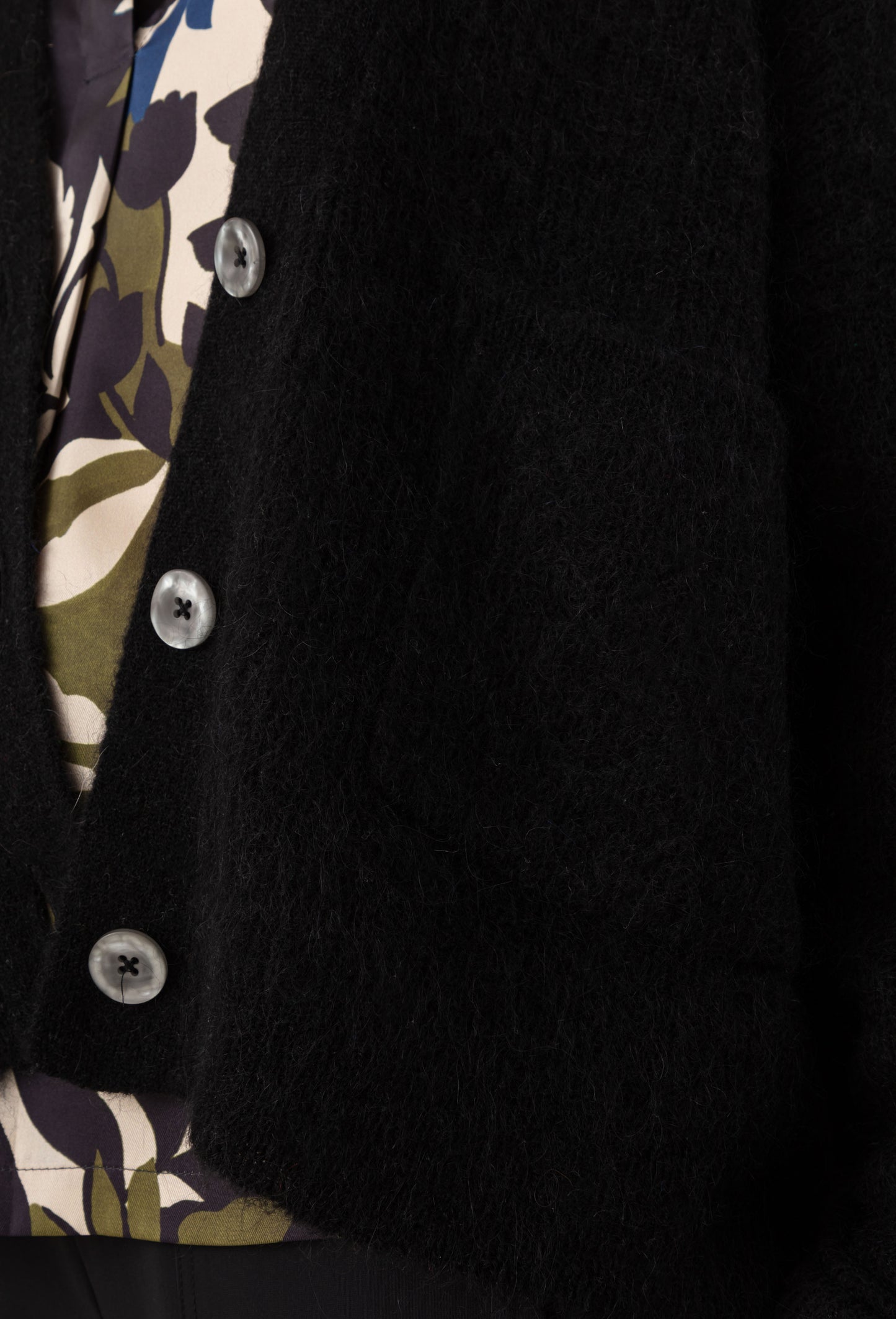 Gilet Bonnie noir 66% laine 3