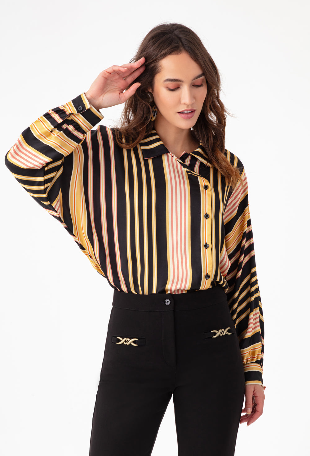 Chemise Camelia à rayures 1