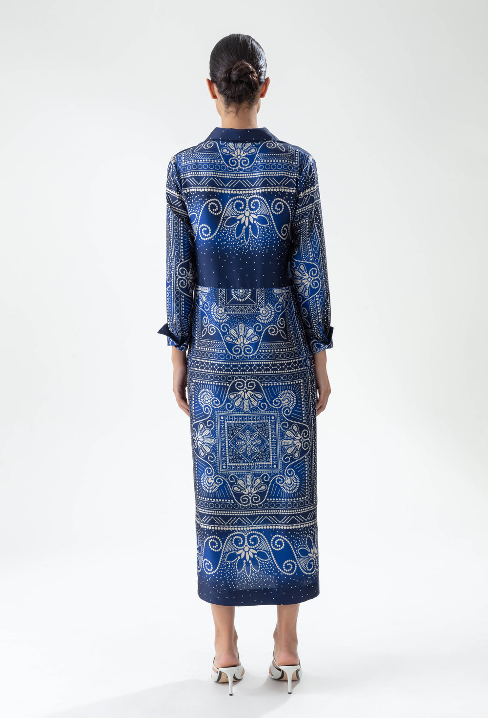 Robe Vanessa imprimé foulard 3