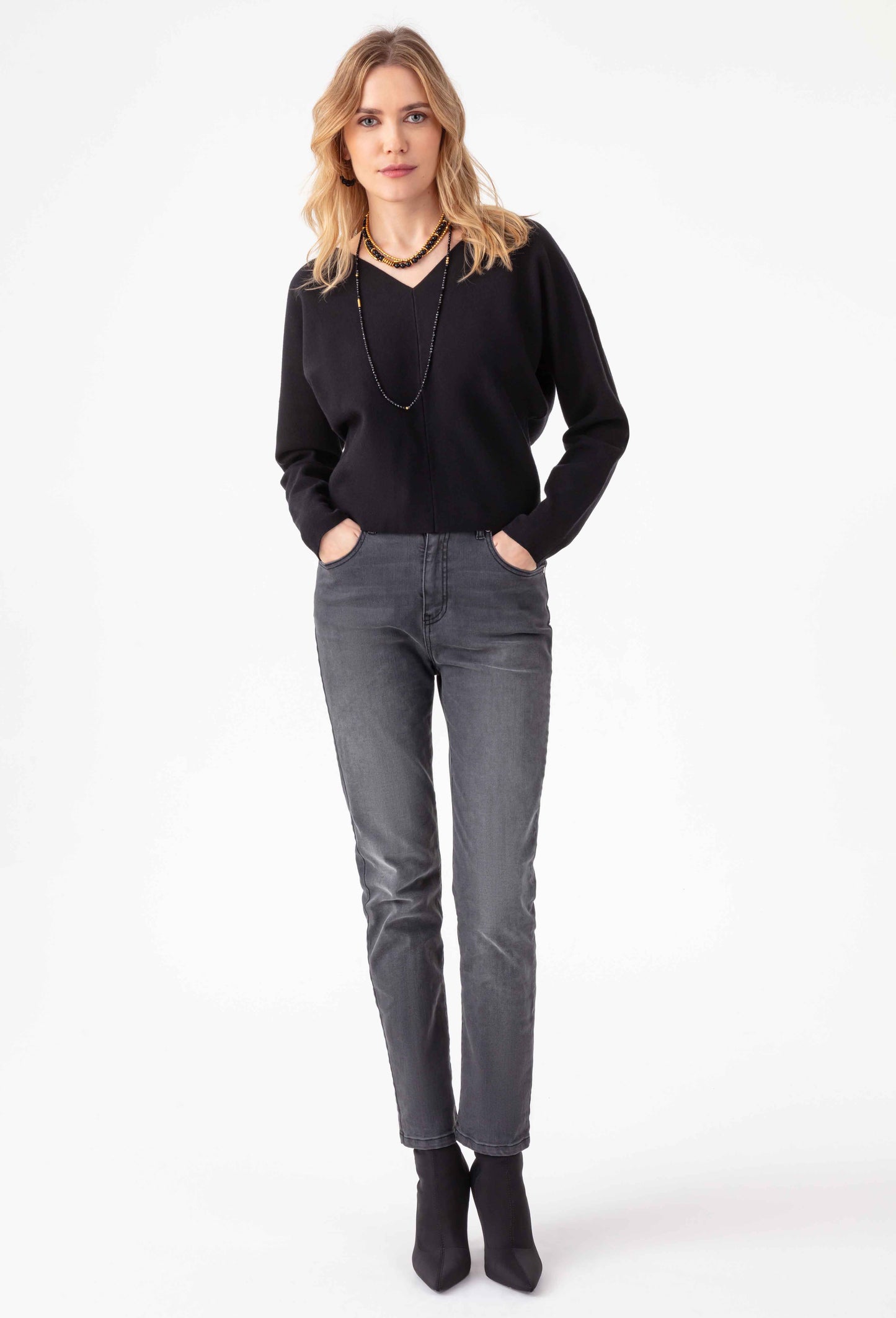 Jean slim Alton gris 5