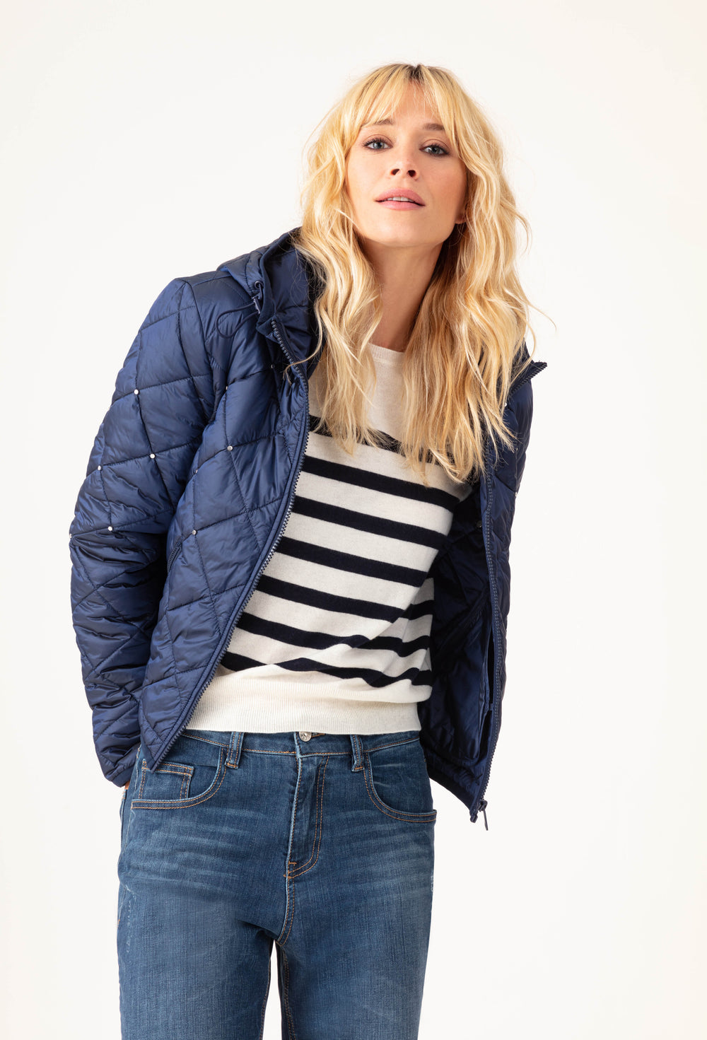 Doudoune Malia marine 2