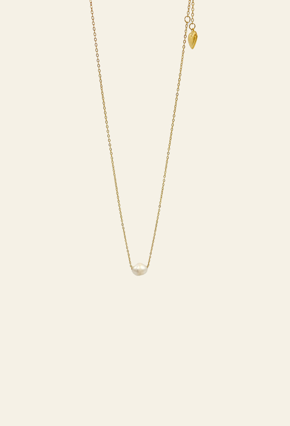 Collier chaine 1 perle Sirocco 2