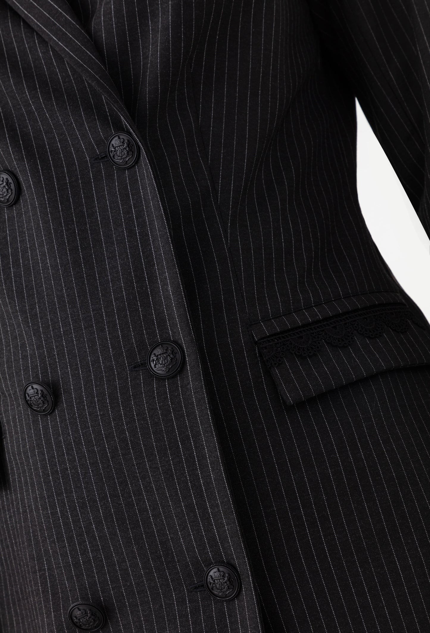 Robe blazer Lily noire 3