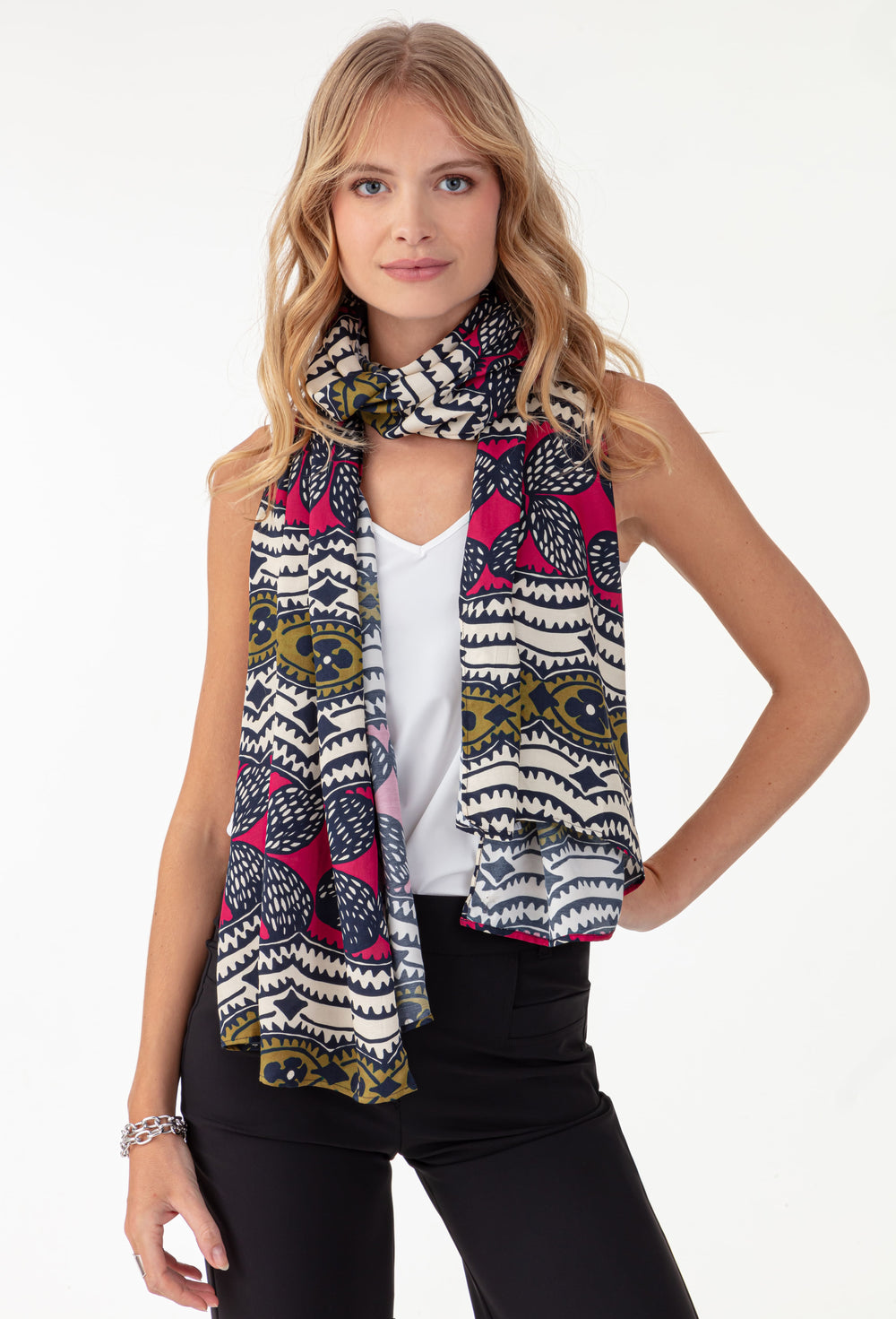 Foulard rectangle Ellis 1