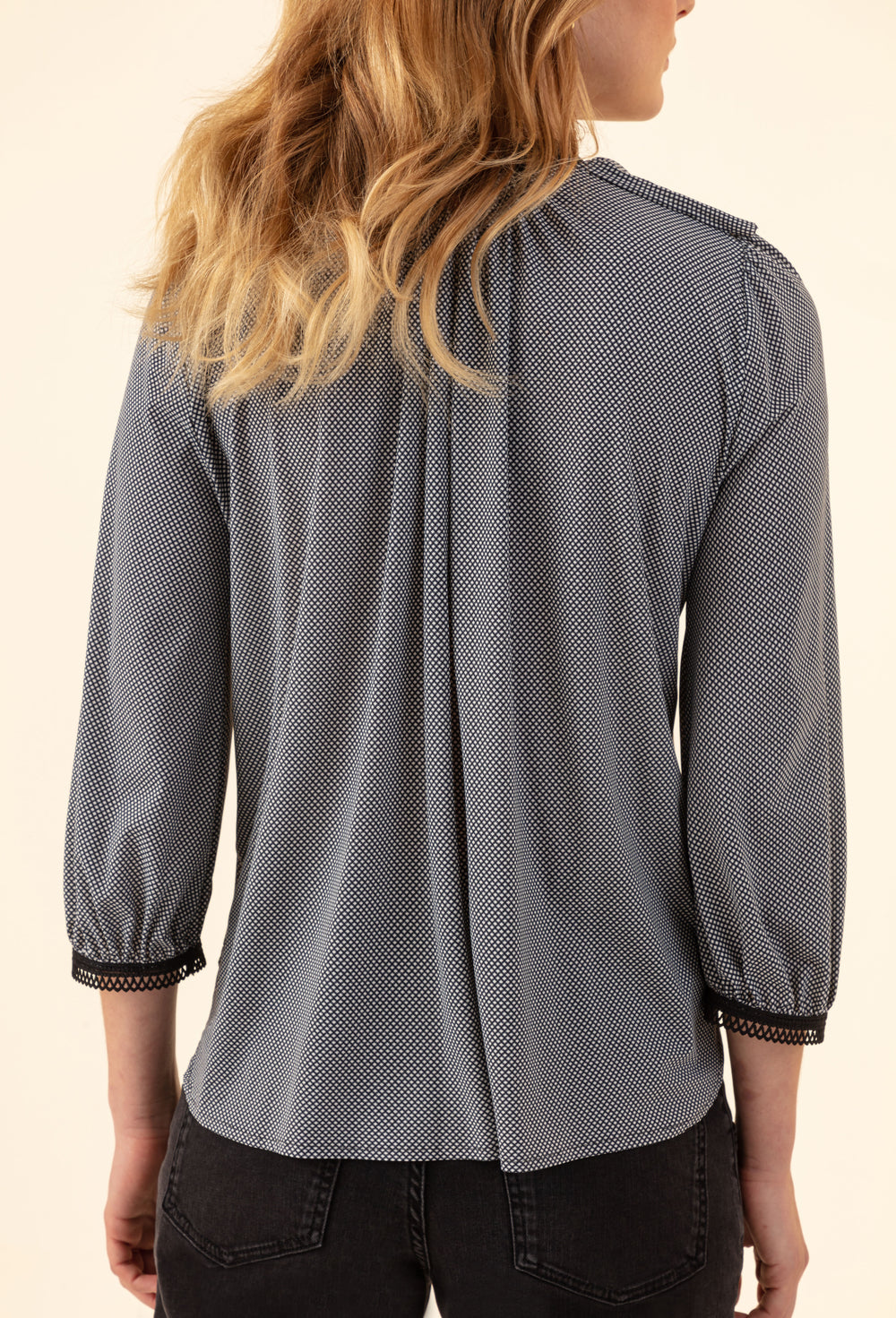 Blouse Paulette à imprimé graphique 2