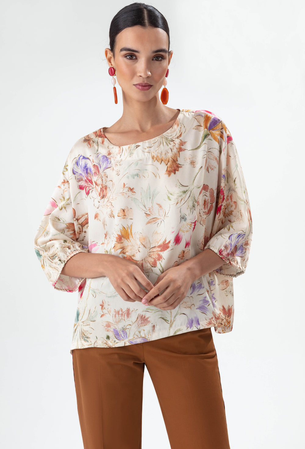 Blouse Jean imprimé papyrus 1