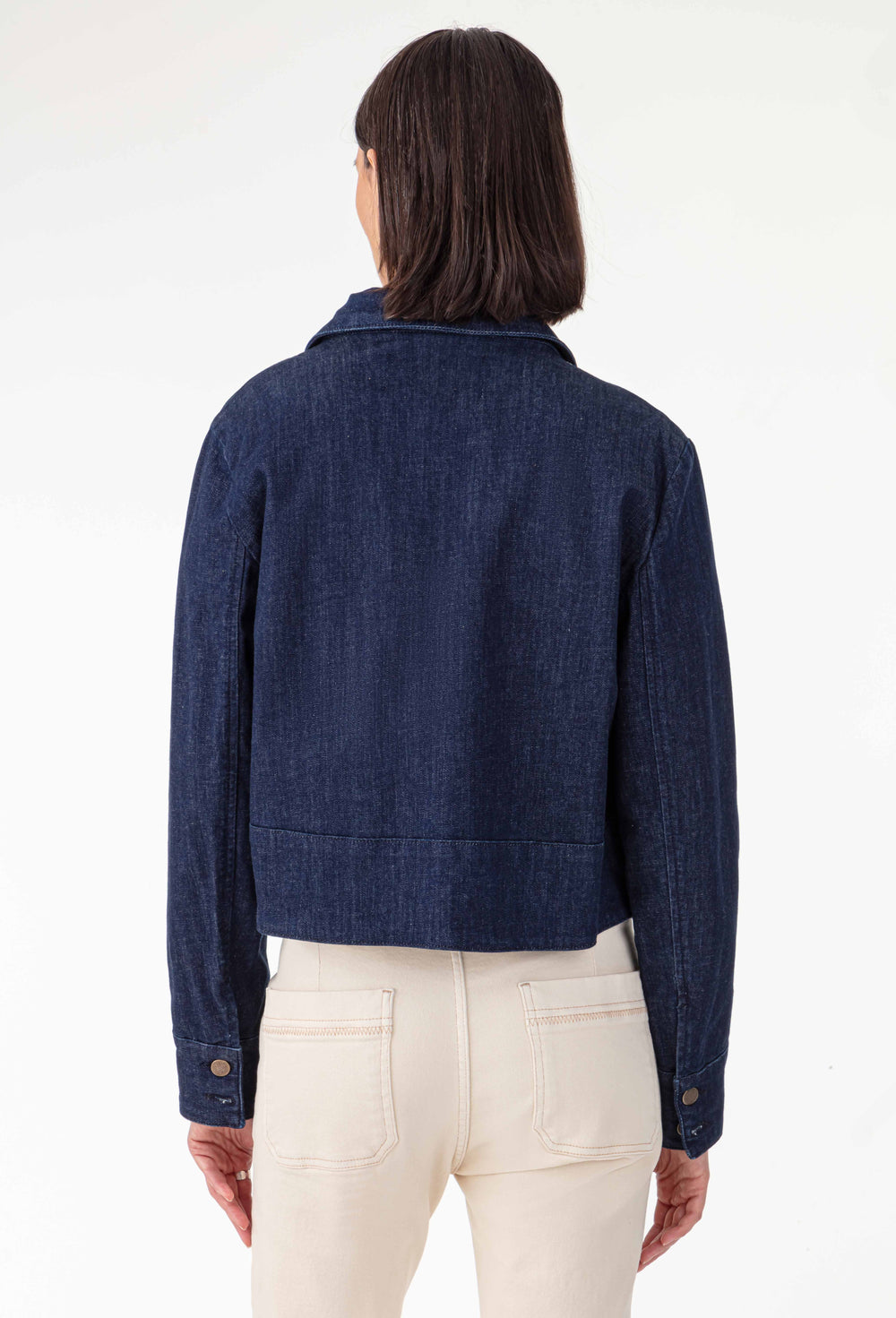 Veste en jean Royce brodée 3