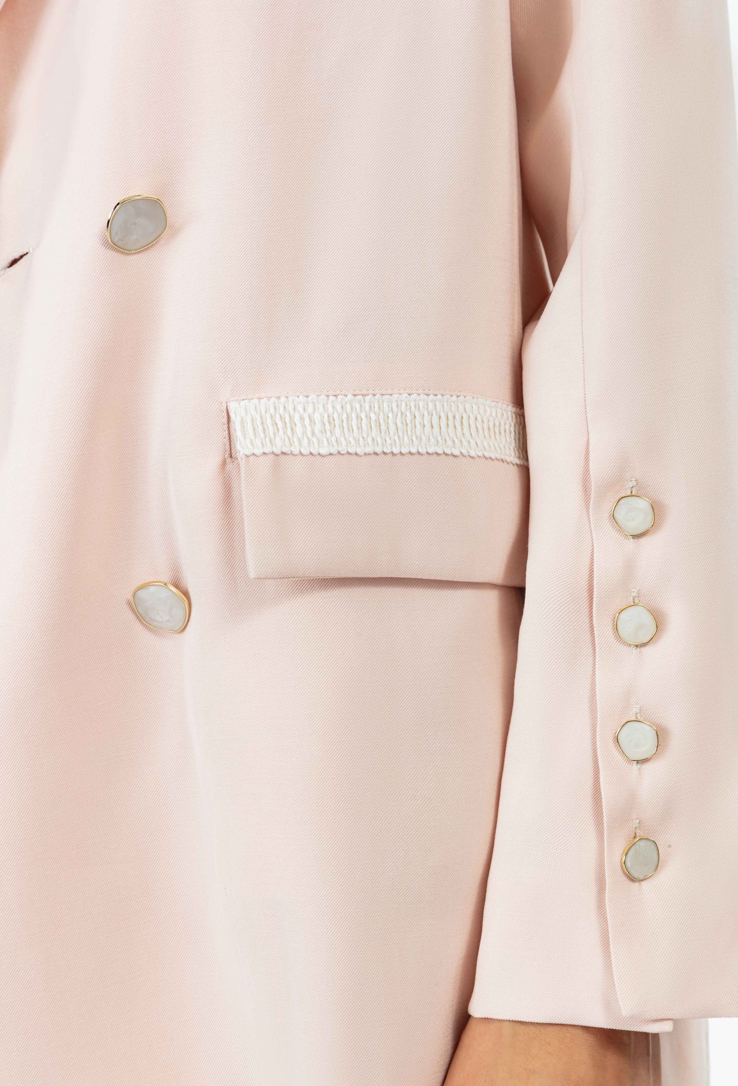 Blazer Lester rose poudré 3