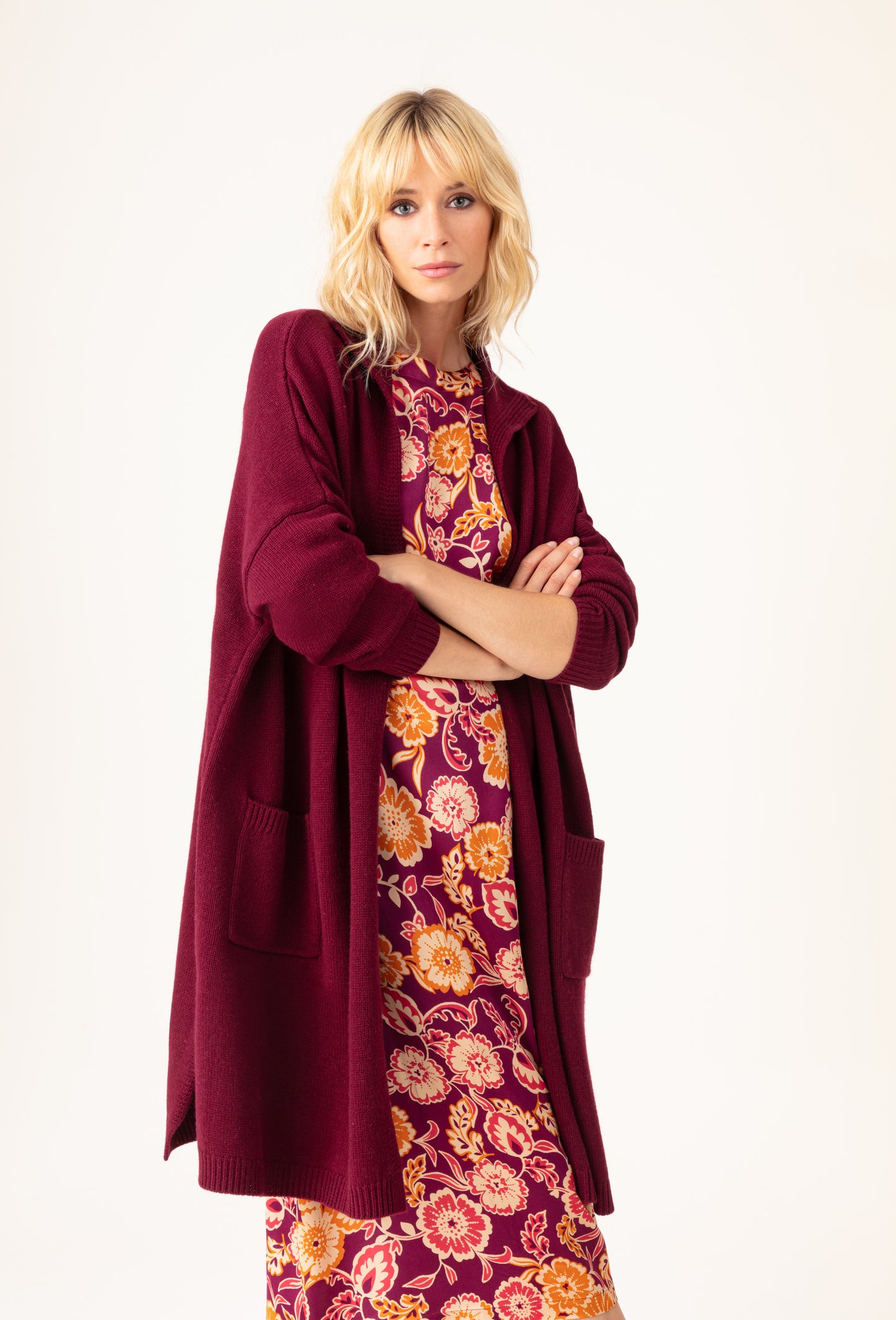 Robe longue Max imprimé fleuri 5