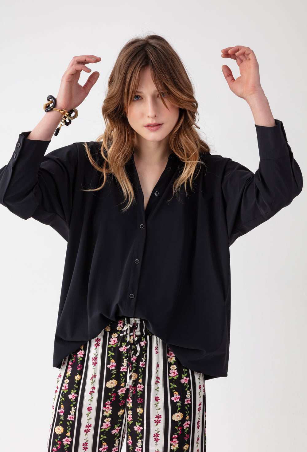 Chemise Thelma noire 1