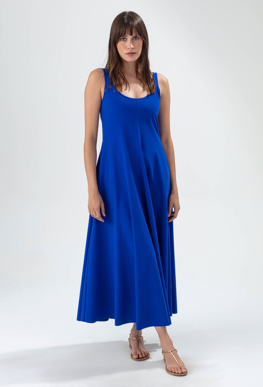 Robe Lara bleu cobalt 1