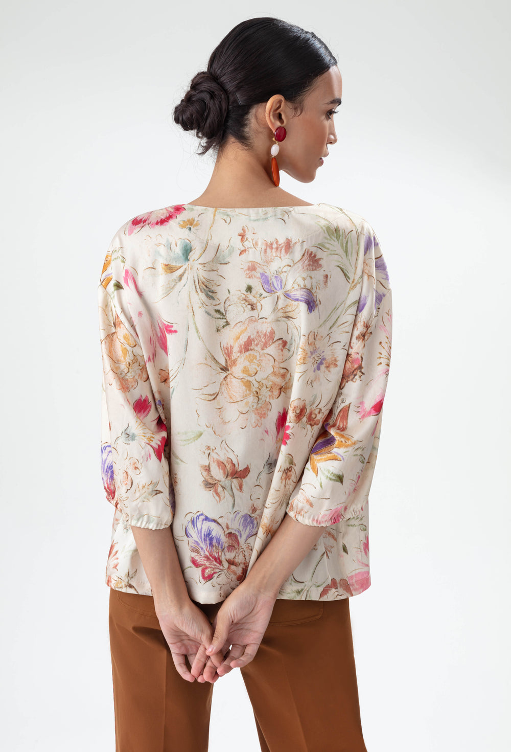 Blouse Jean imprimé papyrus 4