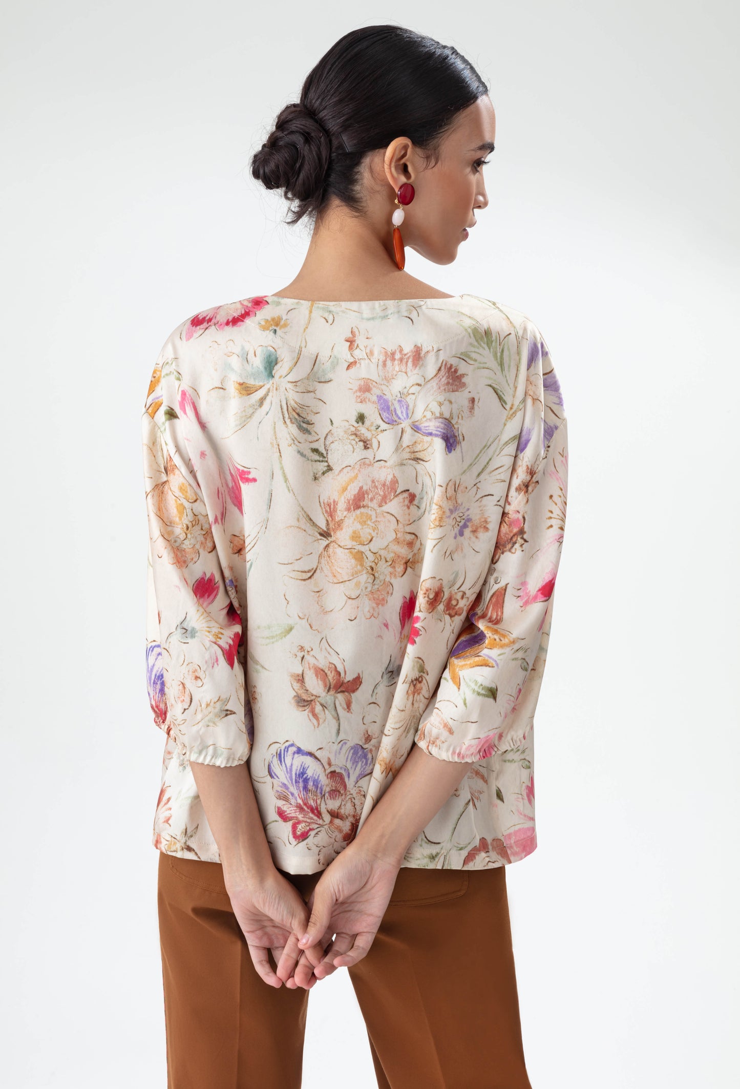 Blouse Jean imprimé papyrus 4