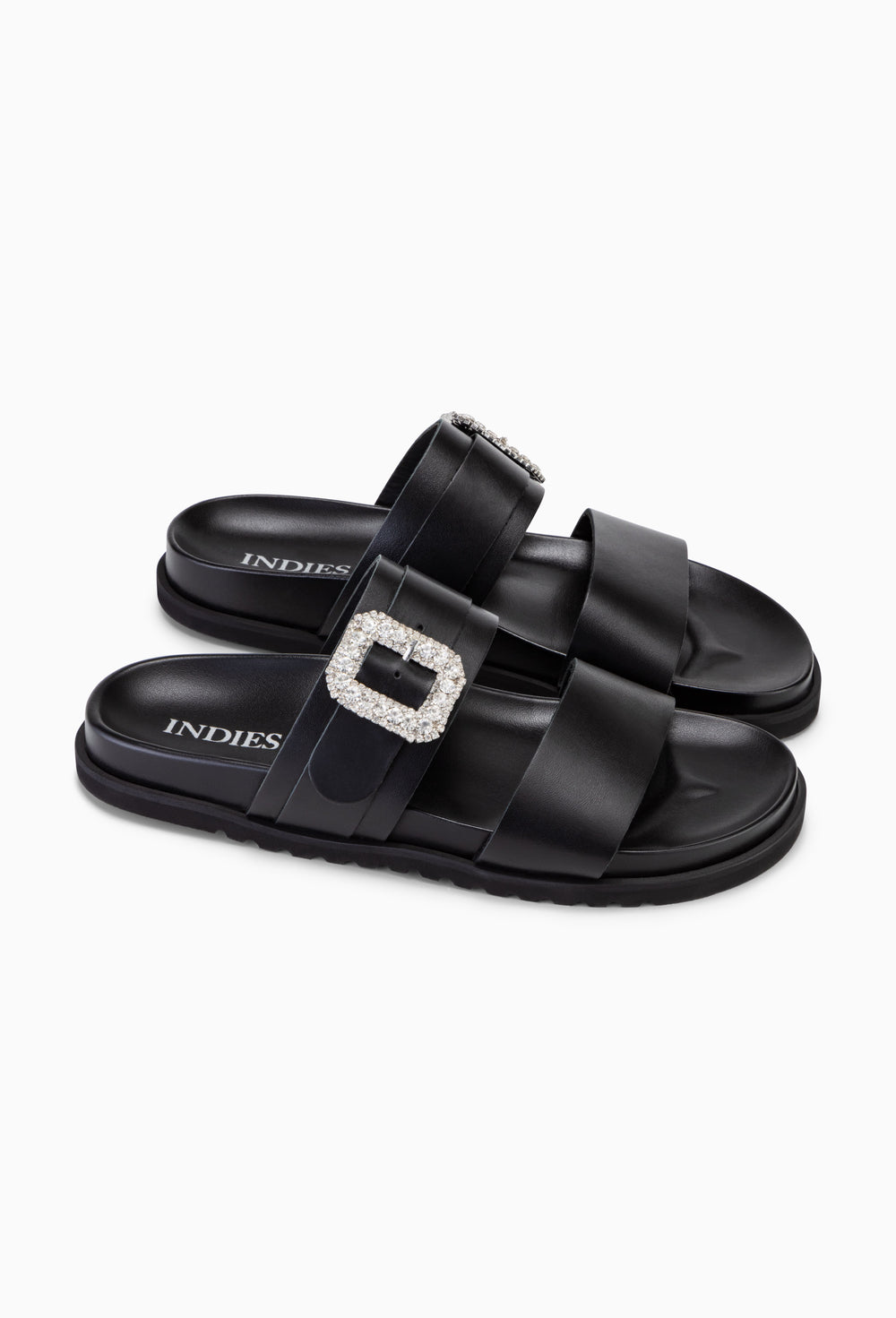 Sandales Corfou noires 1