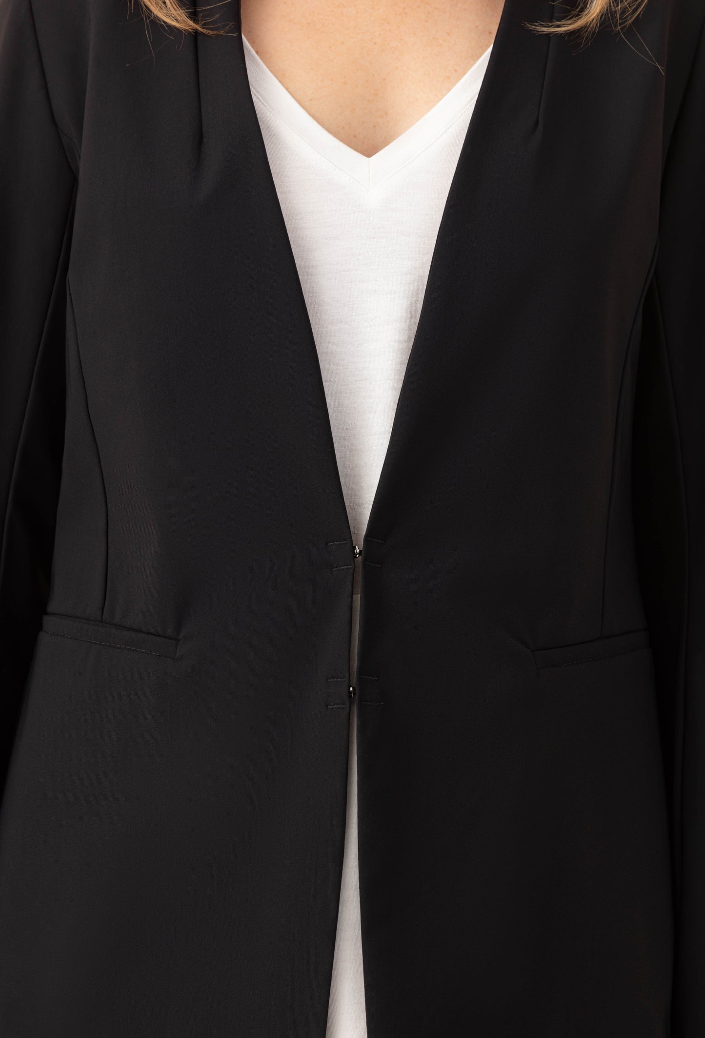 Veste Chouchou noire en jersey technique 5