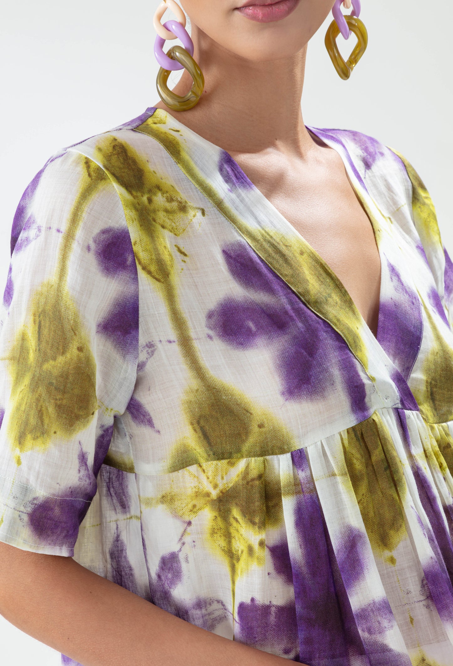 Blouse Arome imprimé tie dye 2