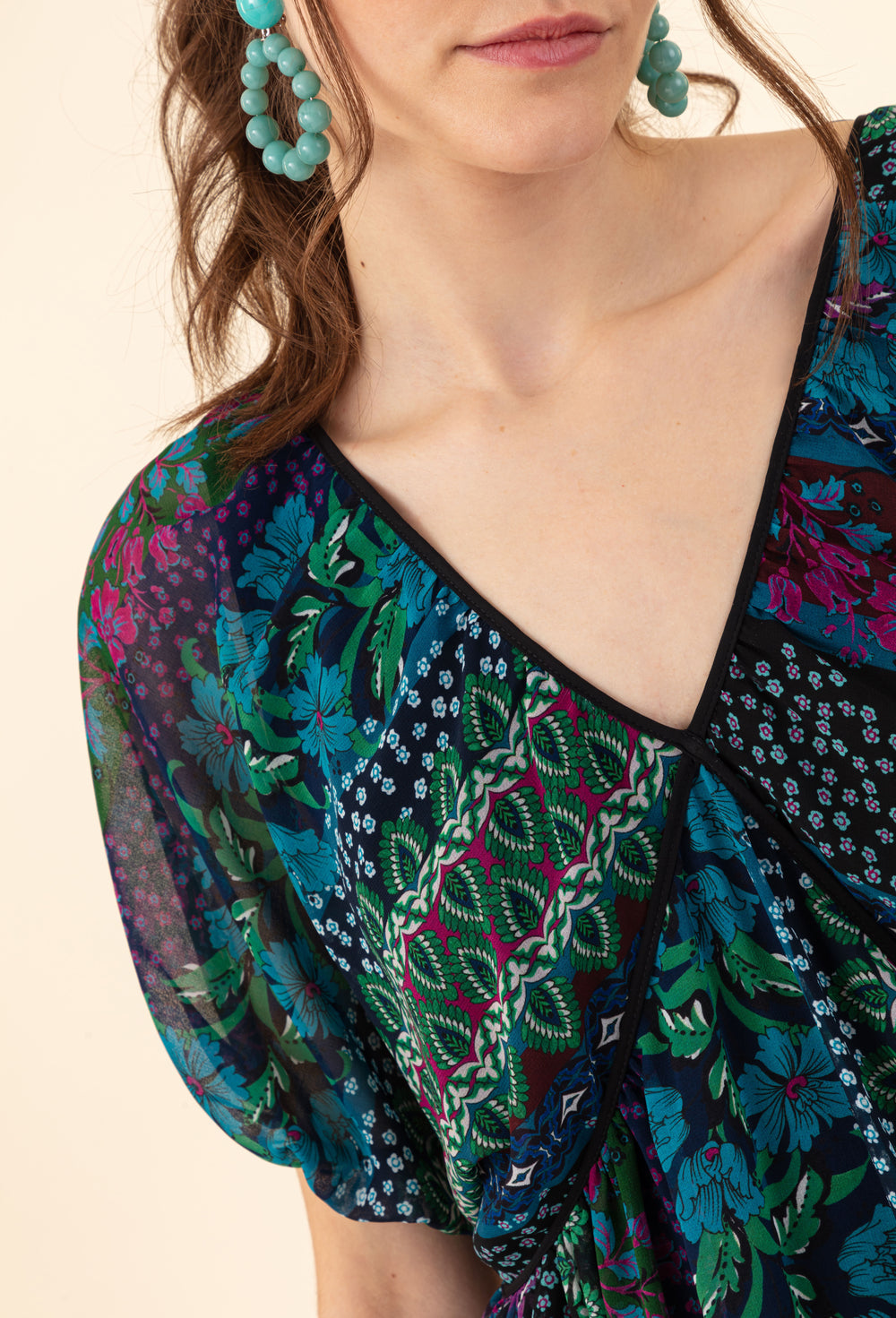 Robe Feerie imprimé fleuri 5
