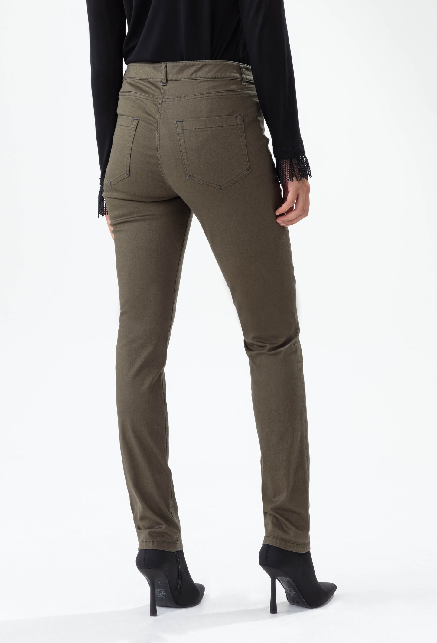 Pantalon Privilège bi-stretch kaki 4