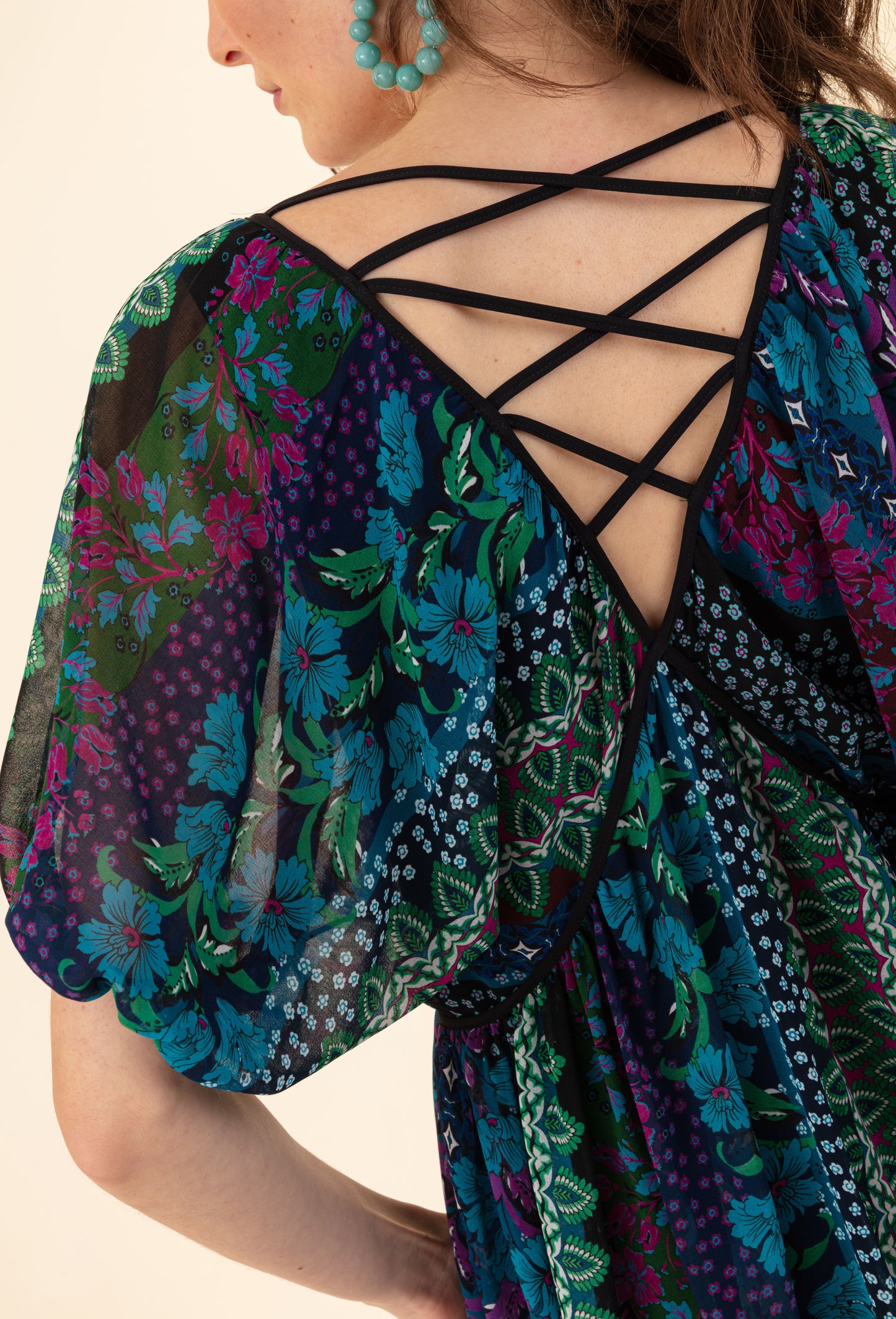 Robe Feerie imprimé fleuri 4