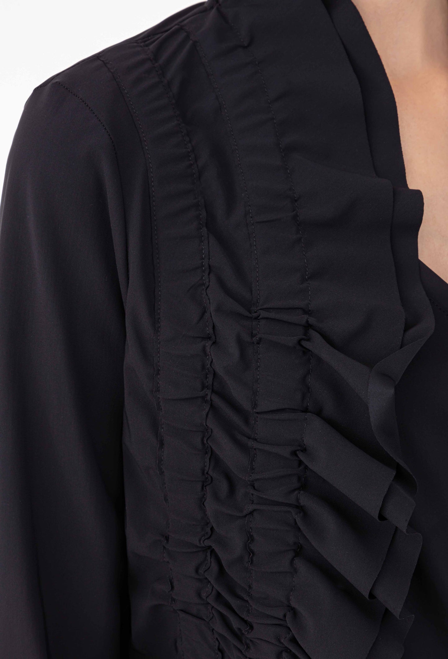 Blouson Marty en jersey technique noir 2