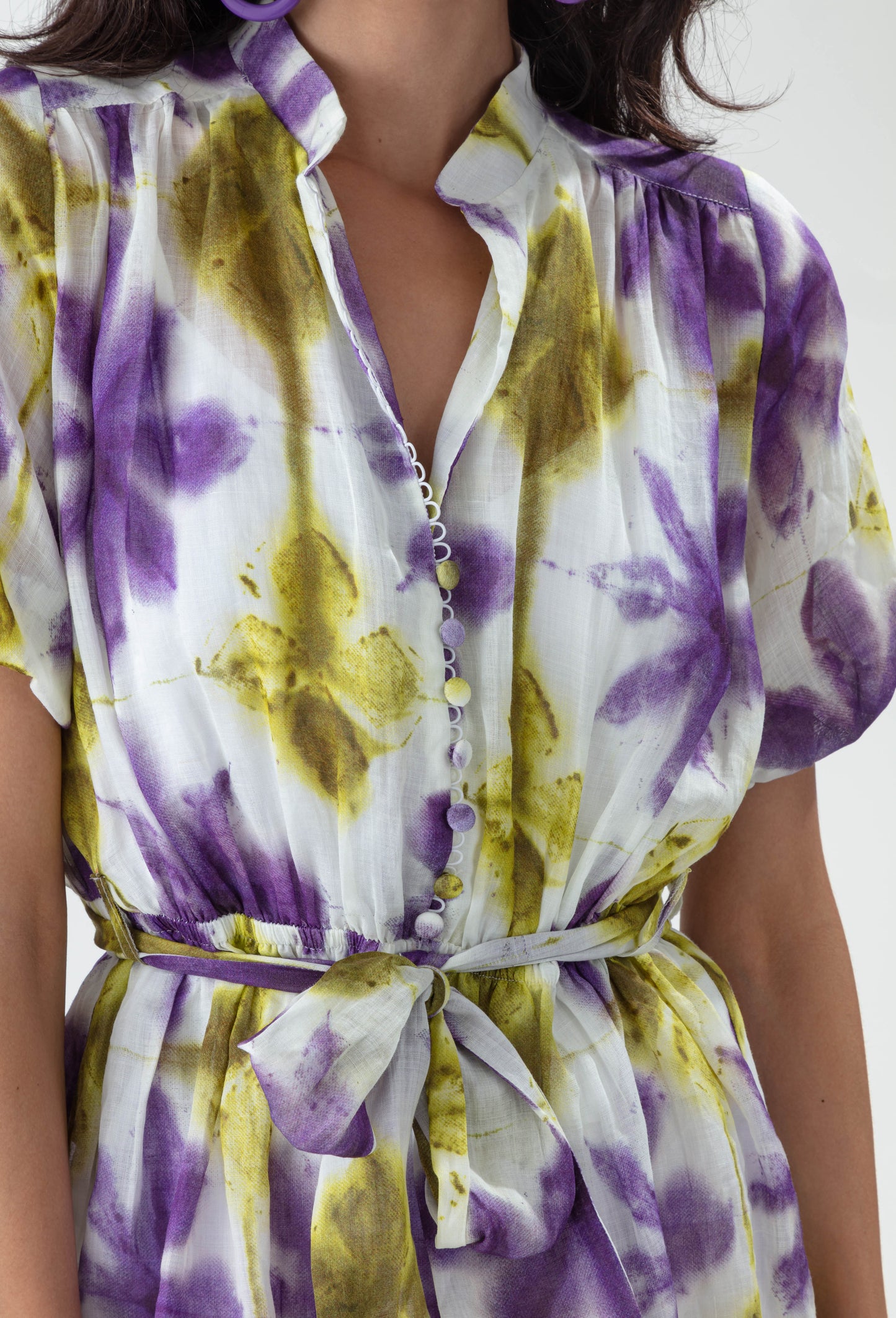 Robe Euphoria imprimé tie dye 2