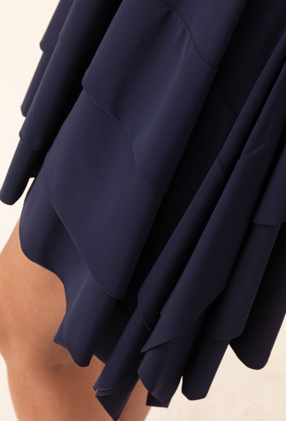 Robe Splendide en jersey technique marine 5