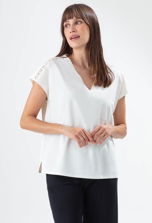 Tee-shirt Nilaja blanc 1