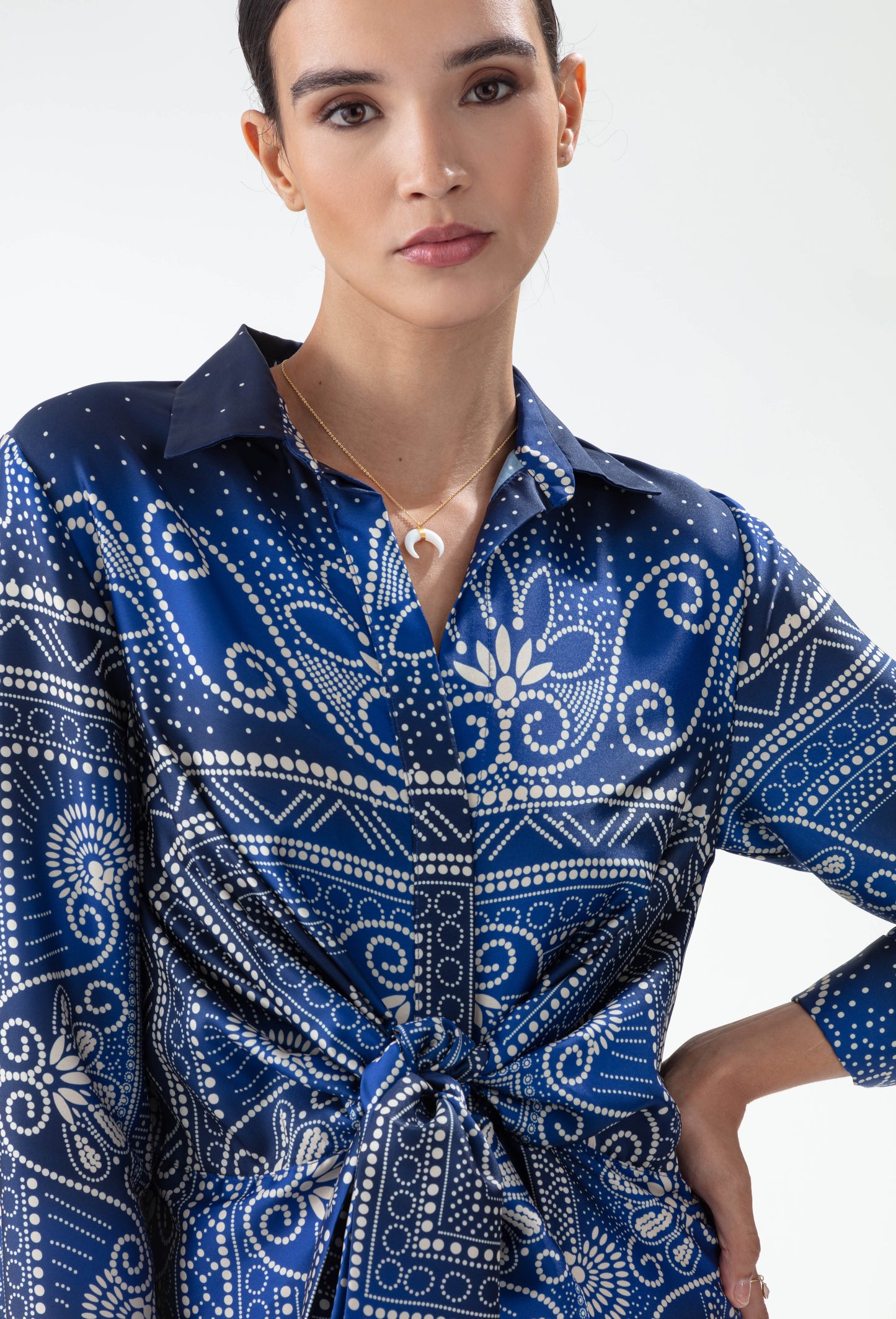 Robe Vanessa imprimé foulard 2