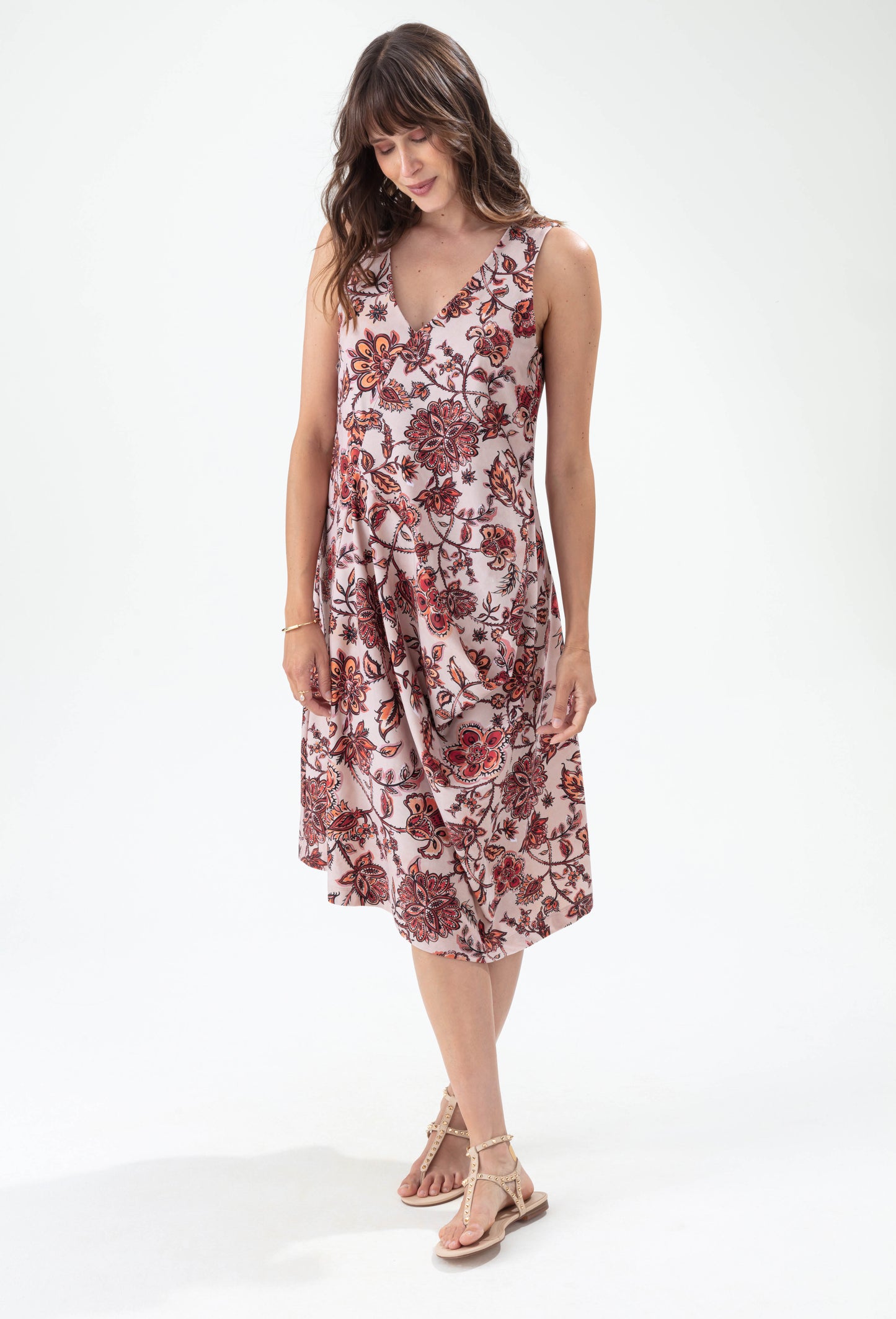 Robe Exception en jersey technique imprimé blossom 1