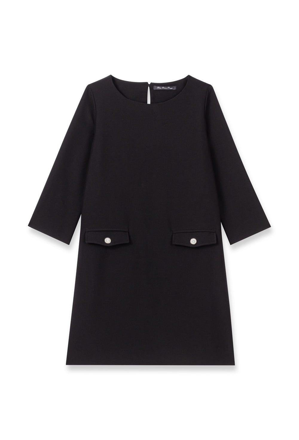 Robe courte Indiana noire 5