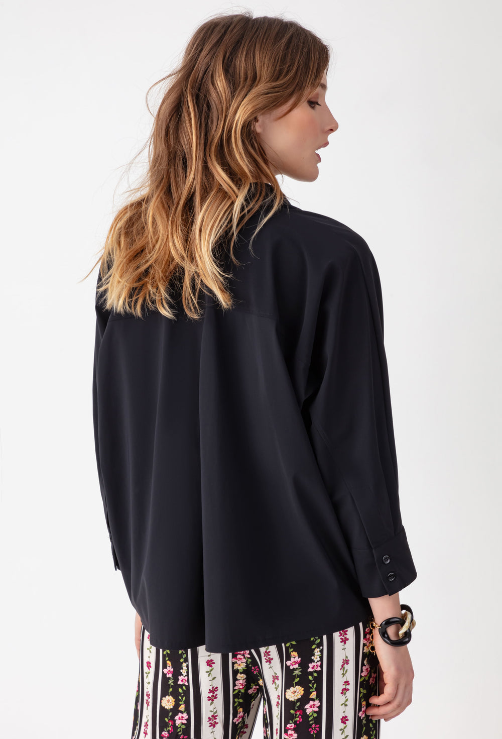 Chemise Thelma noire 4