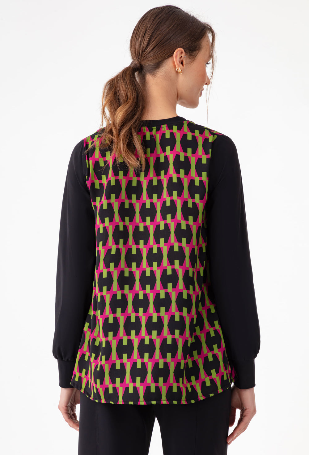 Blouse Winnie mix de matières 2