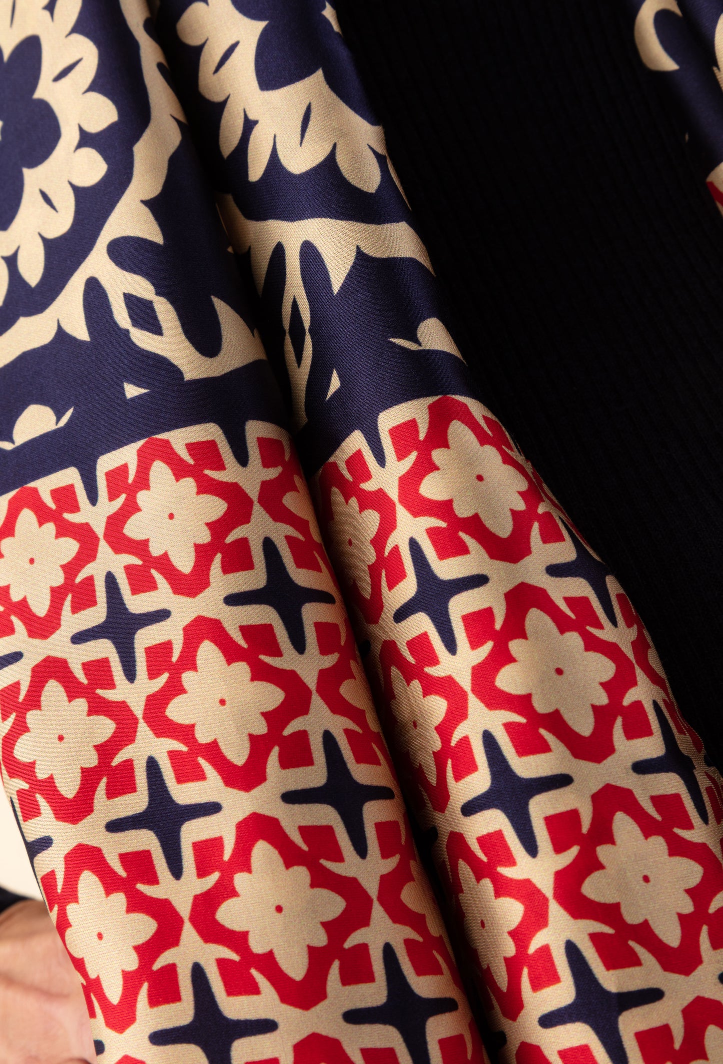 Echarpe Brooke imprimé graphique 2