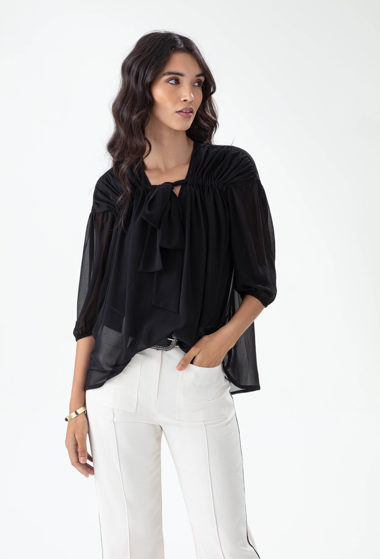 Blouse Orissa noire 4