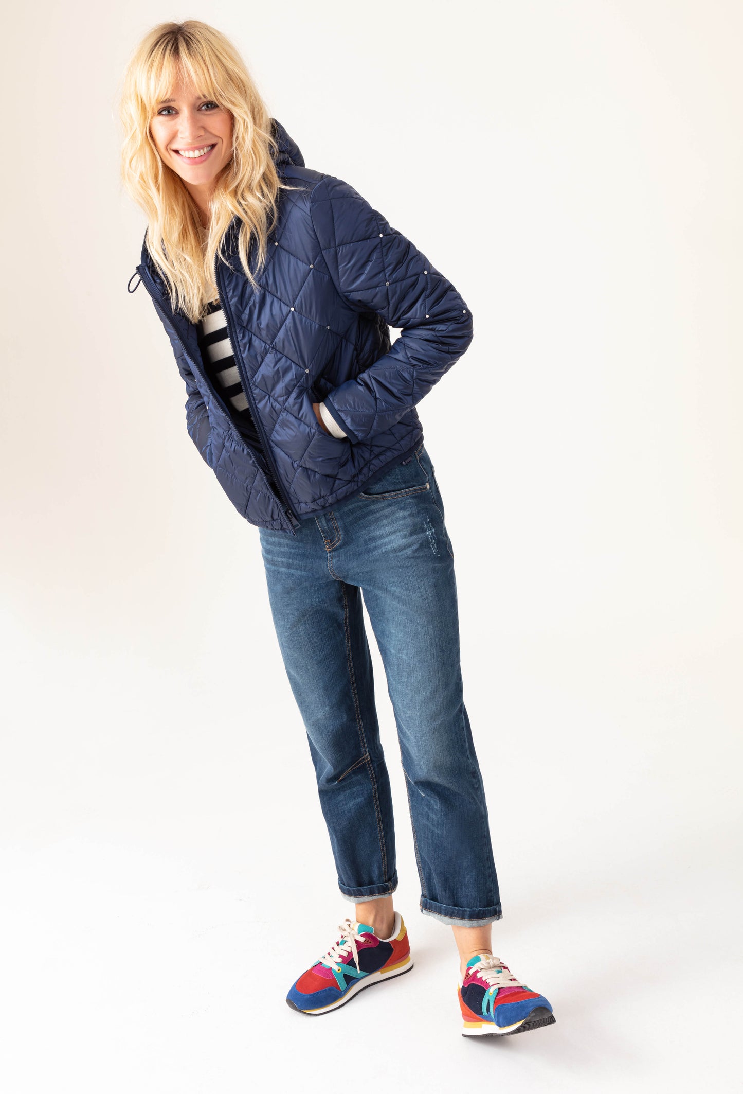 Doudoune Malia marine 3